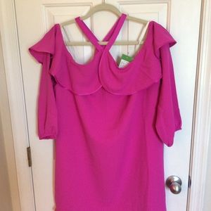 Lilly Pulitzer Abrielle Dress, Berry Sangria